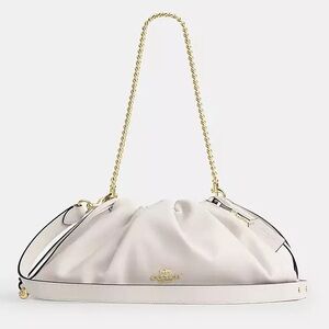 NWT Coach Faye Large Shoulder Bag in Chalk color
